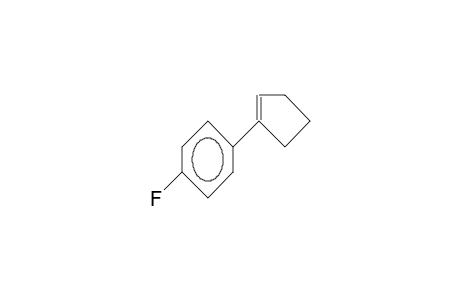 1-(4-Fluorophenyl)cyclopentene