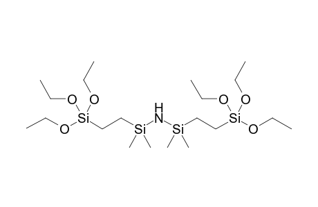 1-[[[dimethyl(2-triethoxysilylethyl)silyl]amino]-dimethyl-silyl]-2-triethoxysilyl-ethane