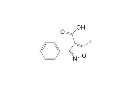 5-methyl-3-phenyl-4-isoxazolecarboxylic acid