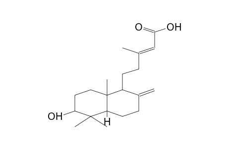 3-Hydroxy-4-methyl-4-decarboxy-agathic acid