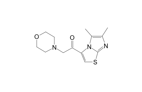 2-(5,6-Dimethylimidazo[2,1-b]thiazol-3-yl)-1-morpholinoethanone