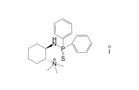 1-N-(Diphenylthiophosphoramido)-2-(trimethylaminium)cyclohexane iodide