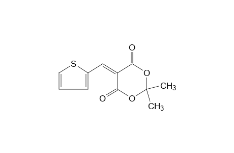 (2-thenylidene)malonic acid, cyclic isopropylidene ester