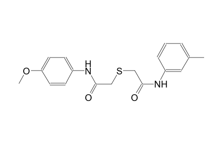 N-(4-methoxyphenyl)-2-((2-oxo-2-(m-tolylamino)ethyl)thio)acetamide