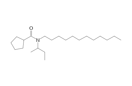 Cyclopentanecarboxamide, N-(2-butyl)-N-dodecyl-