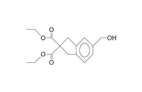 Diethyl 5-(hydroxymethyl)indane-2,2-dicarboxylate