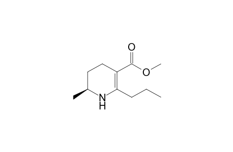 Methyl (S)-6-methyl-2-propyl-1,4,5,6-tetrahydropyridine-3-carboxylate