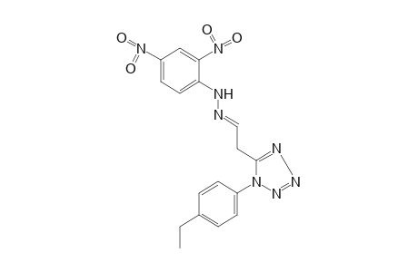 1-(p-ethylphenyl)-1H-tetrazole-5-acetaldehyde, (2,4-dinitrophenyl)hydrazone