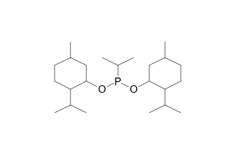 Bis(2-isopropyl-5-methylcyclohexyl) isopropylphosphonite