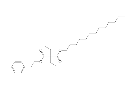 Diethylmalonic acid, phenethyl tridecyl ester