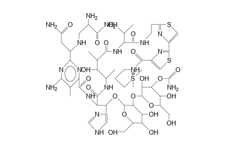 Bleomycin A2 cation