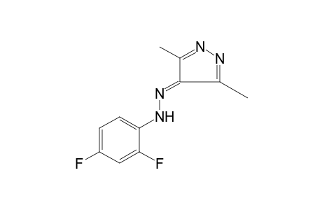 3,5-dimethyl-4H-pyrazol-4-one, (2,4-difluorophenyl)hydrazone