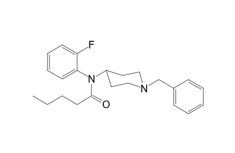 N-(1-Benzylpiperidin-4-yl)-N-(2-fluorophenyl)pentanamide