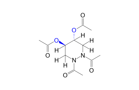 4,5-PYRIDAZINEDIOL, 1,2-DIACETYLHEXA- HYDRO-, TRANS-, DIACETATE