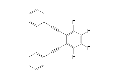 1,2,3,4-Tetrafluoro-5,6-bis(2-phenylethynyl)benzene