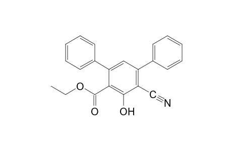 6'-Cyano-5'-hydroxy[m-terphenyl]-4'-carboxylic acid, ethyl ester