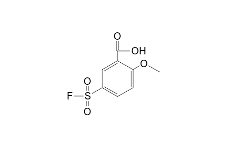 Benzoic acid, 5-(fluorosulfonyl)-2-methoxy-