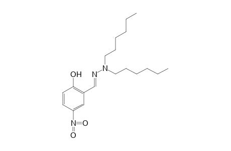 5-Nitrosalicylaldehyde, dihexylhydrazone