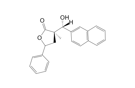 cis,threo-4,5-Dihydro-3-methyl-3-(hydroxy-2-naphthylmethyl)-5-phenylfuran-2(3H)-one