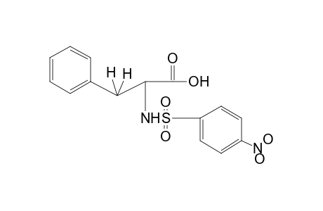 L-N-[(p-NITROPHENYL)SULFONYL]-3-PHENYLALANINE