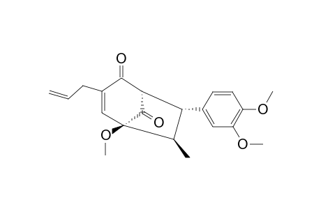 RAC-METHYL-KADSURENIN-K