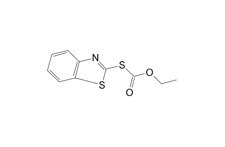 thiocarbonic acid, S-(2-benzothiazolyl) ethyl ester