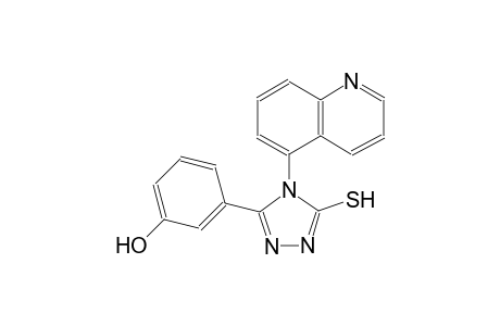 phenol, 3-[5-mercapto-4-(5-quinolinyl)-4H-1,2,4-triazol-3-yl]-