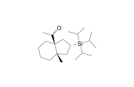 (1S,7S,9R) 1-Acetyl-8-triisopropyl-6-methylbicyclo[4.3.0]nonane