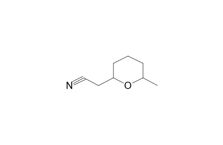 (6-Methyl-tetrahydropyran-2-yl)-acetonitrile