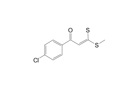 Propenone, 1-(4-chlorophenyl)-3-mercapto-3-methylthio-