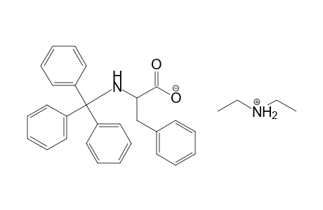 N-tritylphenylalanine compound with N,N-diethylamine (1:1)