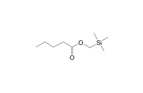 (Trimethylsilyl)methyl pentanoate