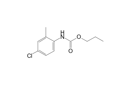 4-chloro-2-methylcarbanilic acid, propyl ester