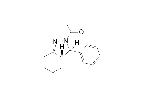 1-[(3R,3aS)-3-phenyl-3,3a,4,5,6,7-hexahydroindazol-2-yl]ethanone