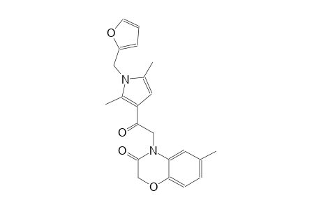 2H-1,4-benzoxazin-3(4H)-one, 4-[2-[1-(2-furanylmethyl)-2,5-dimethyl-1H-pyrrol-3-yl]-2-oxoethyl]-6-methyl-