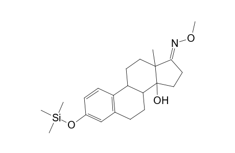 Estra-1,3,5(10)-trien-17-one, 14-hydroxy-3-[(trimethylsilyl)oxy]-, O-methyloxime