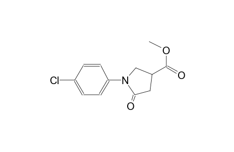 methyl 1-(4-chlorophenyl)-5-oxo-3-pyrrolidinecarboxylate