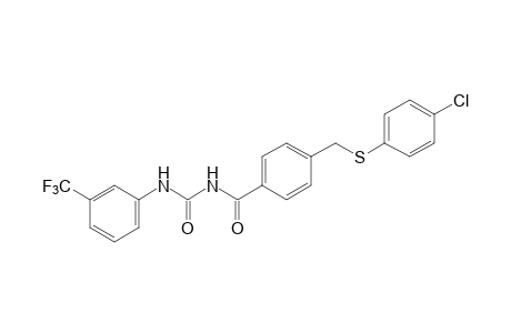 1-{alpha-[(p-Chlorophenyl)thio]-p-toluoyl}-3-(alpha,alpha,alpha-trifluoro-m-tolyl)urea