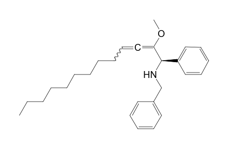 N-(2-Methoxy-1-phenyltrideca-2,3-dien-1-yl)benzylamine