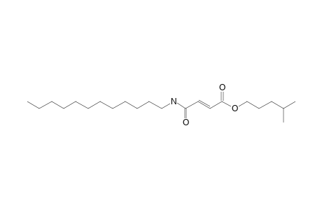 Fumaric acid, monoamide, N-dodecyl-, isohexyl ester