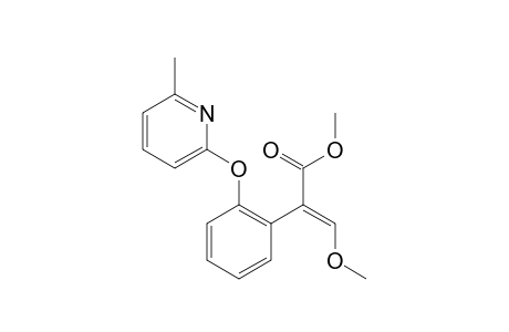 3-Methoxy-2-(2-[6-methyl-2-pyridyloxy]-phenyl)-acrylic acid, methyl ester