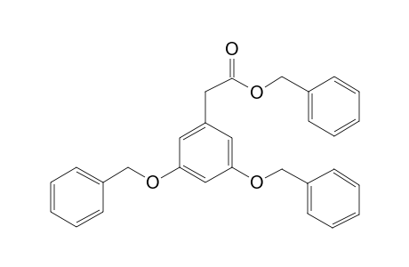 Phenylacetic acid, 3,5-dibenzyloxy-, benzyl ester