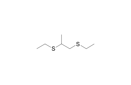 Propane, 1,2-bis(ethylthio)-