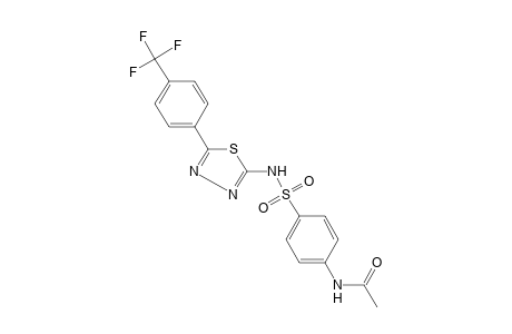 4'-{[5-(alpha,alpha,alpha-TRIFLUORO-p-TOLYL)-1,3,4-THIADIAZOL-2-YL]SULFAMOYL}ACETANILIDE