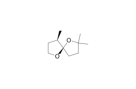 1,6-Dioxaspiro[4.4]nonane, 2,2,9-trimethyl-, cis-