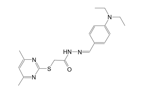 acetic acid, [(4,6-dimethyl-2-pyrimidinyl)thio]-, 2-[(Z)-[4-(diethylamino)phenyl]methylidene]hydrazide