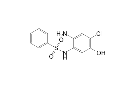 Benzenesulfonamide, N-(2-amino-4-chloro-5-hydroxyphenyl)-