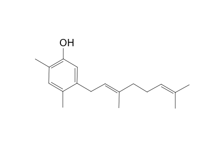 5-(3,7-dimethylocta-2,6-dienyl)-2,4-dimethylphenol