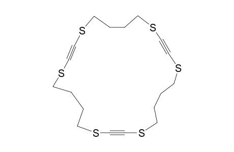 1,4,9,12,17,20-HEXATHIACYCLOTETRACOSA-2,10,18-TRIYNE