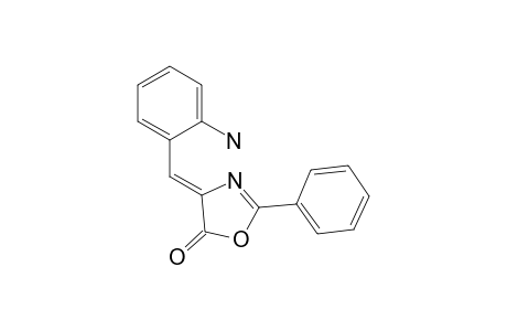 (4Z)-4-(2-aminobenzylidene)-2-phenyl-2-oxazolin-5-one